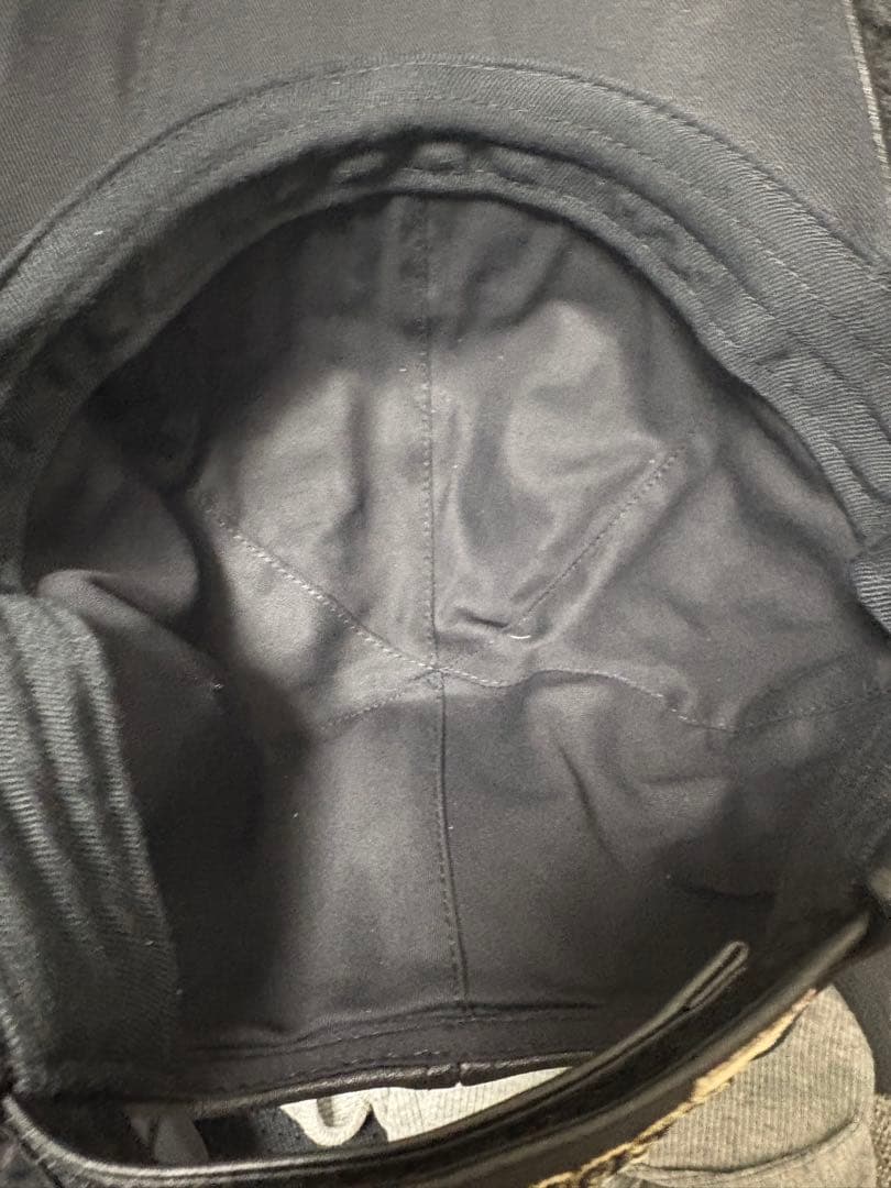 帽子 supreme New York Leather 6-Panel Cap