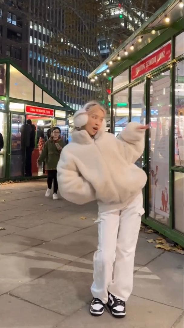 ZARAフェイクファーボンバージャケット新品未使用タグ付き