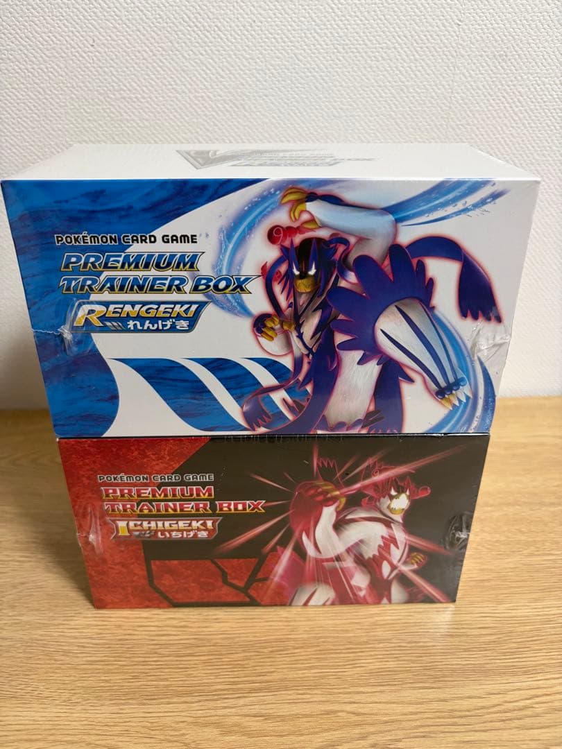 一撃　連撃　プレミアムトレーナーボックス　シュリンク付き未開封