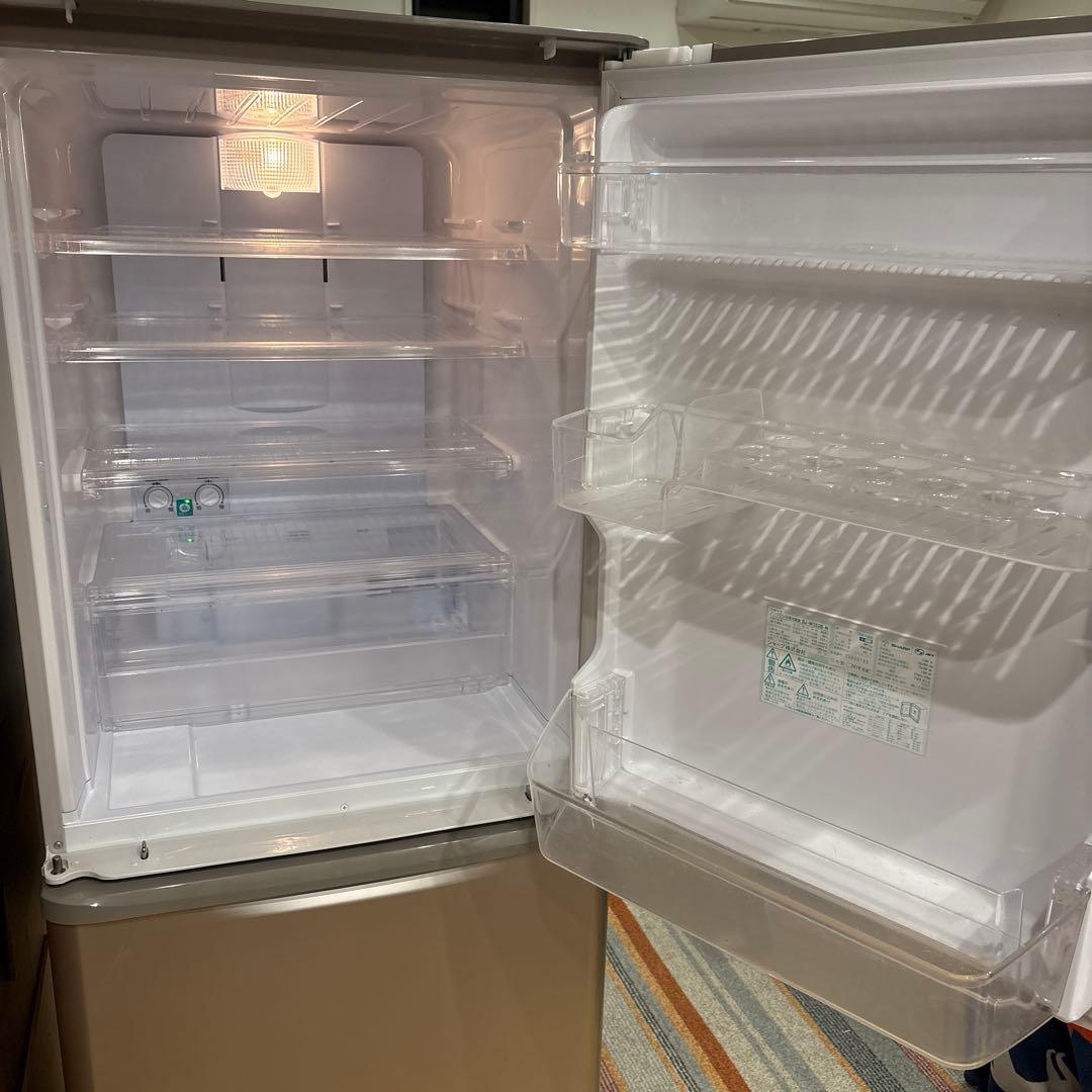 シャープ 冷蔵庫 SJ-W352B-N 350L 直接引き取り大歓迎