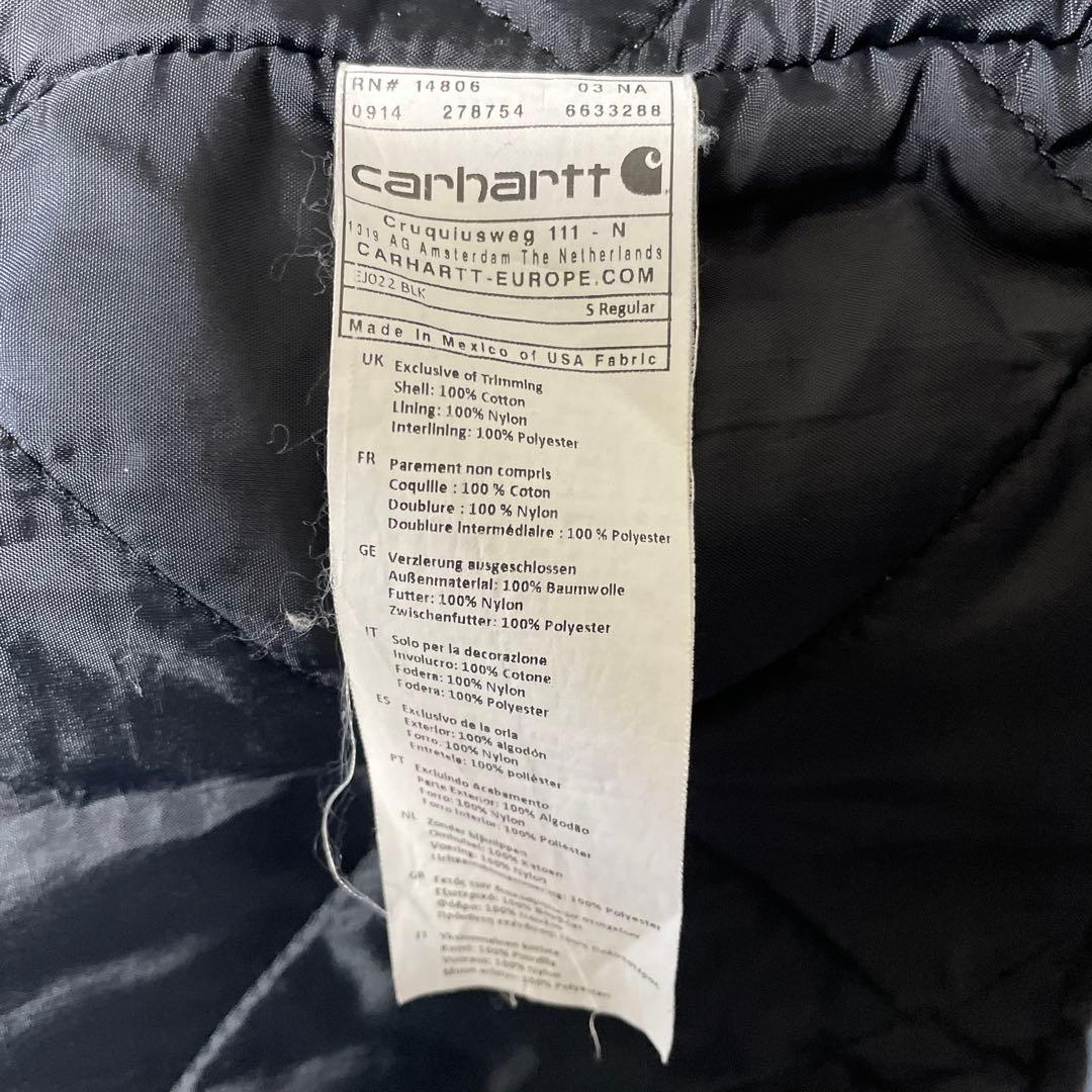 【24時間限定価格】carhartt トラデショナルジャケット S メキシコ製