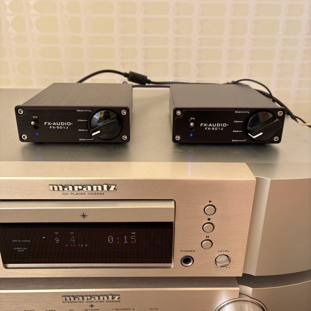 アンプ FX-AUDIO FX-501J