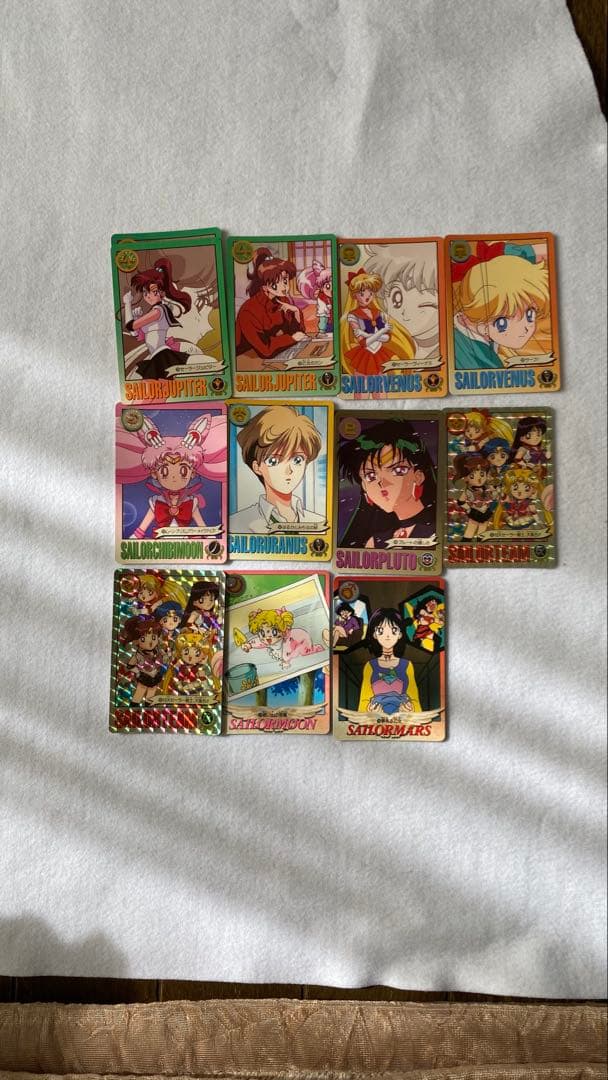 セーラームーンS、 S S カード 134枚　美少女戦士 バンダイ　平成レトロ