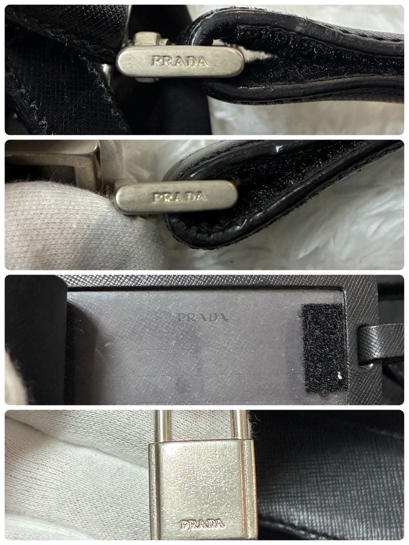 PRADA プラダ　ボストンバック　2way ナイロン　三角ロゴ