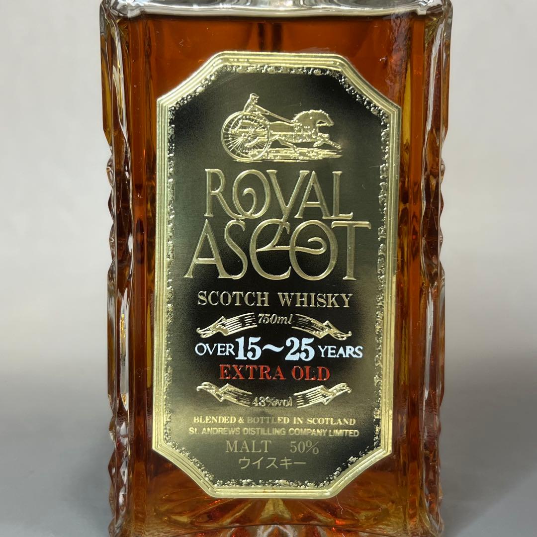 大*吉様 未開栓 古酒ロイヤル アスコット スコッチ ウイスキー  A