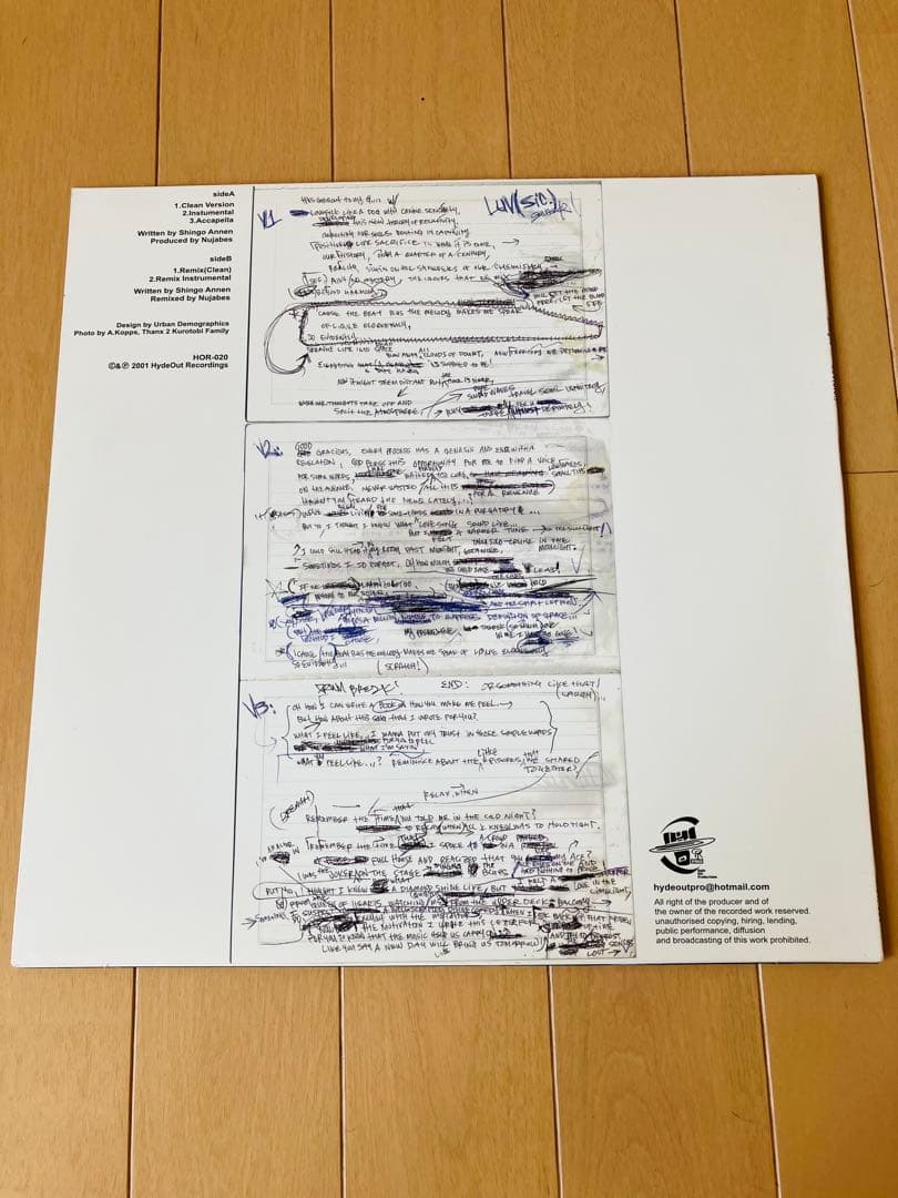 Shing02 LUV(SIC) レコード