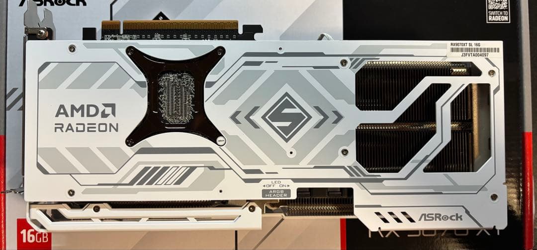 グラフィックボード・グラボ・ビデオカード ASRock Radeon RX 9070 XT 16GB