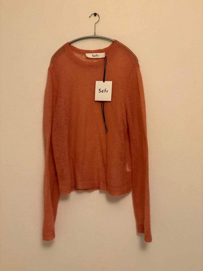 25SS Sefr Les sweater シアーニット