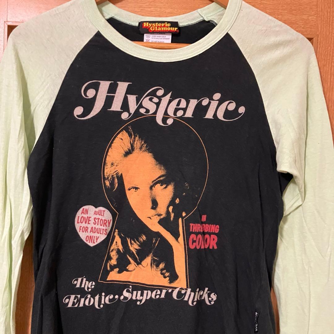 【雰囲気抜群❗️】00's HYSTERIC GLAMOUR 総柄 ロンT Y2K