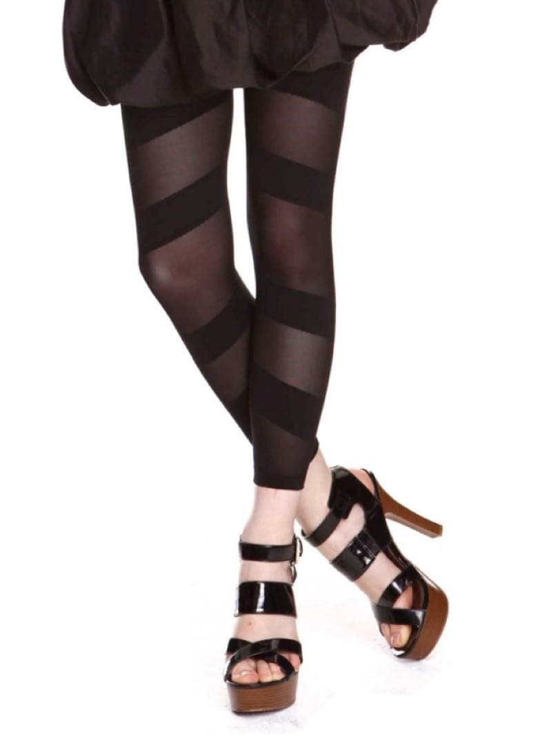 【LALA Grant】ドレナージュスパッツⅡ（ウエスト７０）ブラック