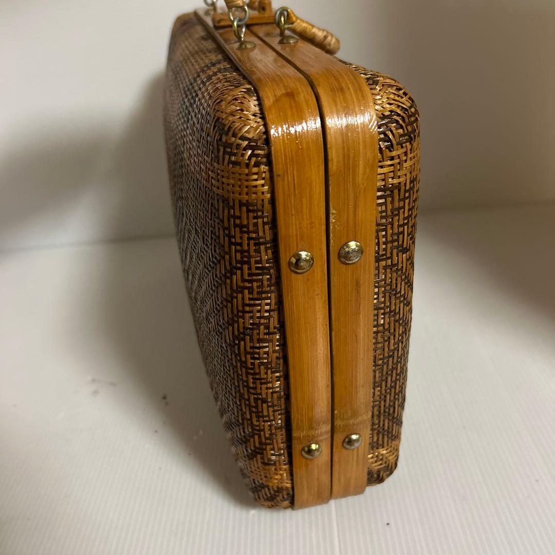 高級竹編みバッグカバン