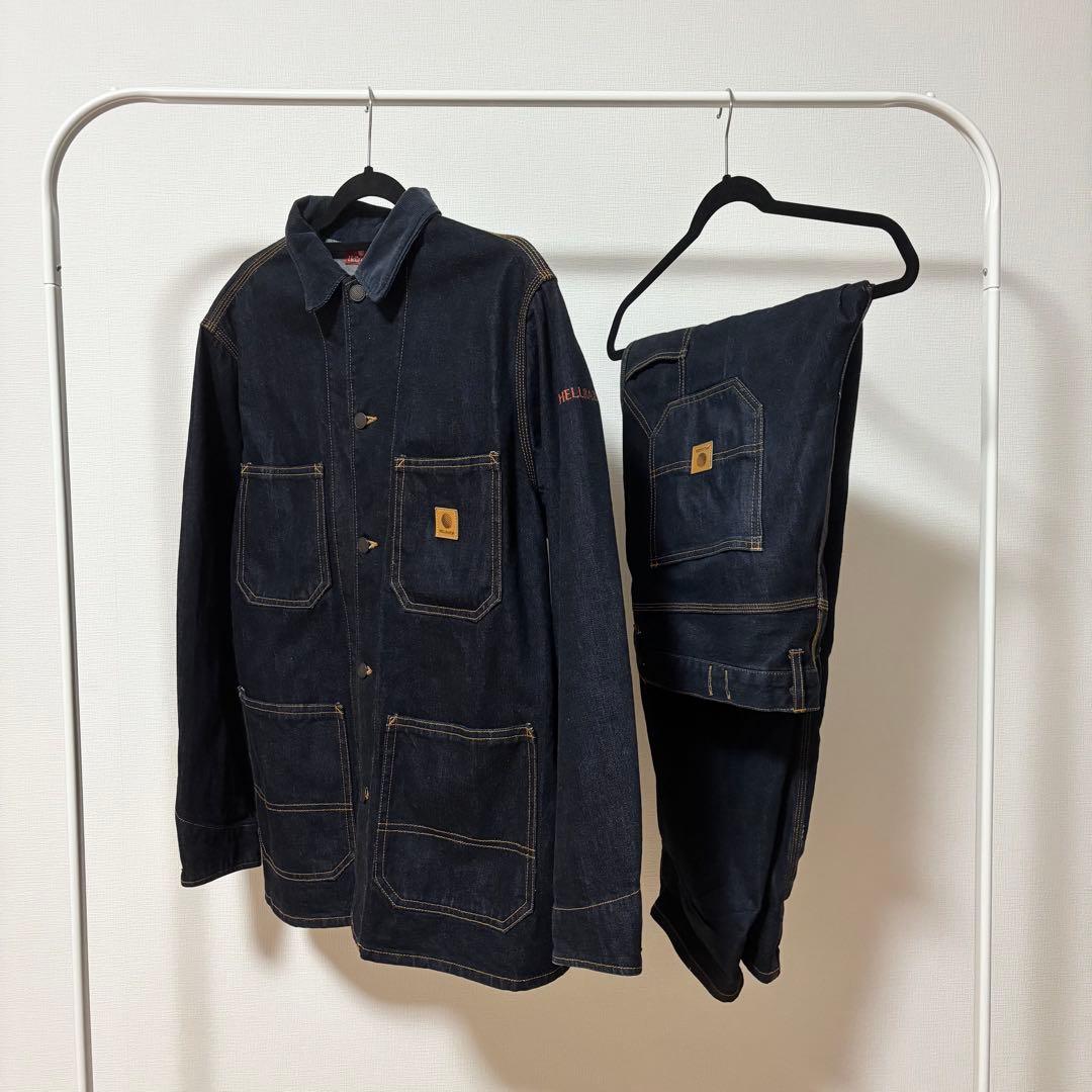 Hellrazor 2018SS ペインターデニムジャケット&パンツ セット