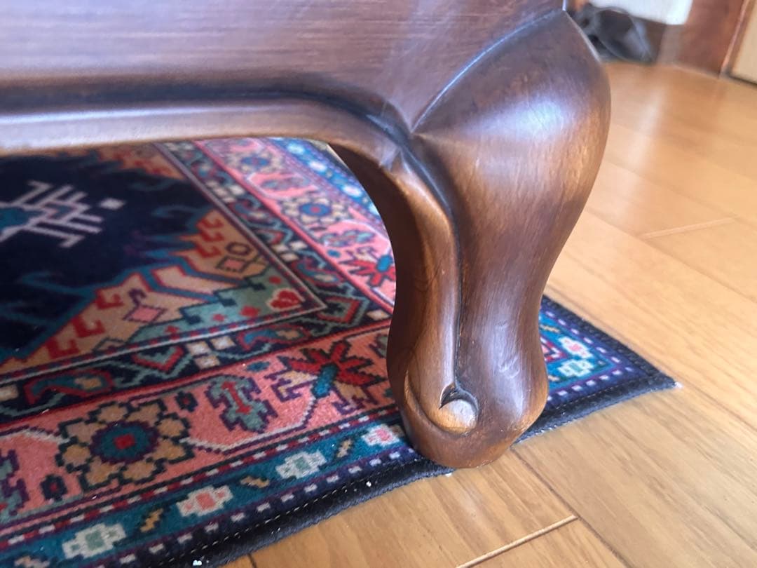 【美品】カリモク シングルソファ インテリア アンティーク 猫脚 1人掛け 椅子