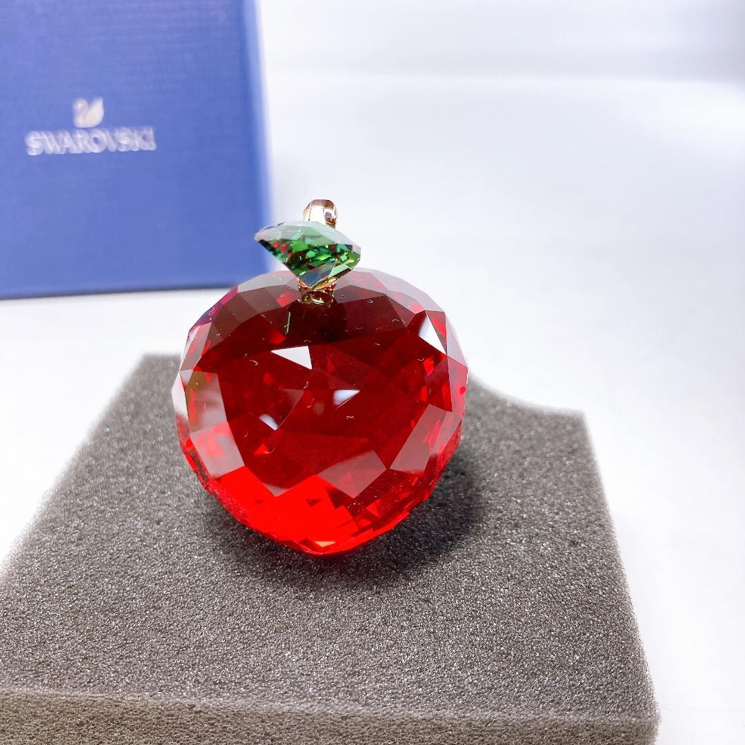 スワロフスキー レッド アップル オブジェ リンゴ りんご　|2099|☆