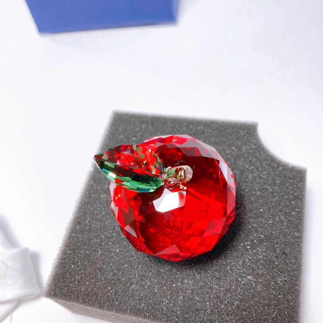 スワロフスキー レッド アップル オブジェ リンゴ りんご　|2099|☆