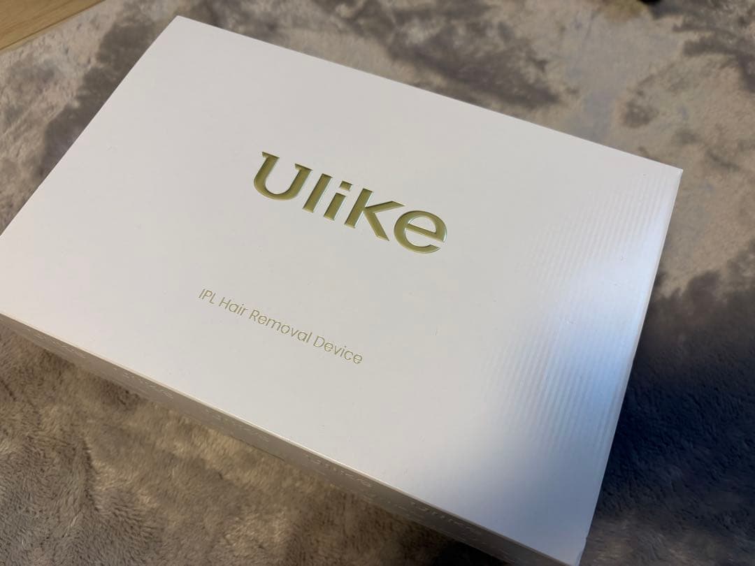 【美品】Ulike 脱毛器 UI20 WG（付属品、箱付き）