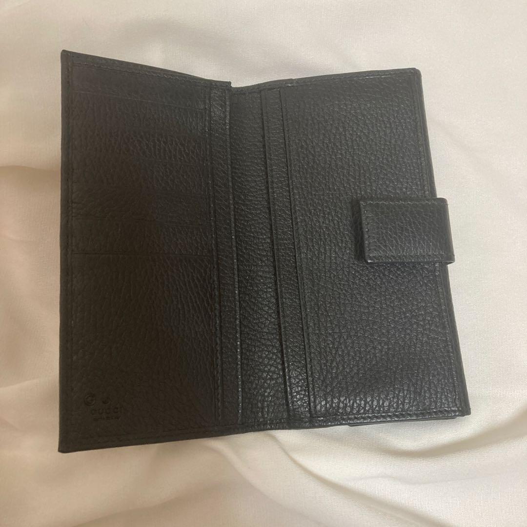 GUCCI グッチ 長財布 グッチ財布　グッチレザー　グッチキャンバス