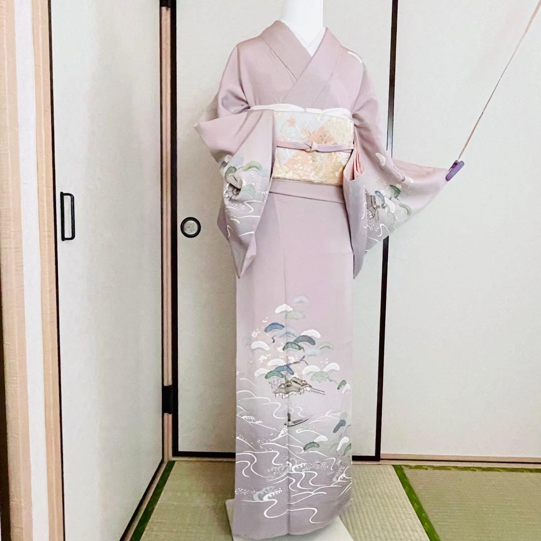 ピンク 4点 フルセット 訪問着 入学式 卒業式 入園式 卒園式 春 秋 冬