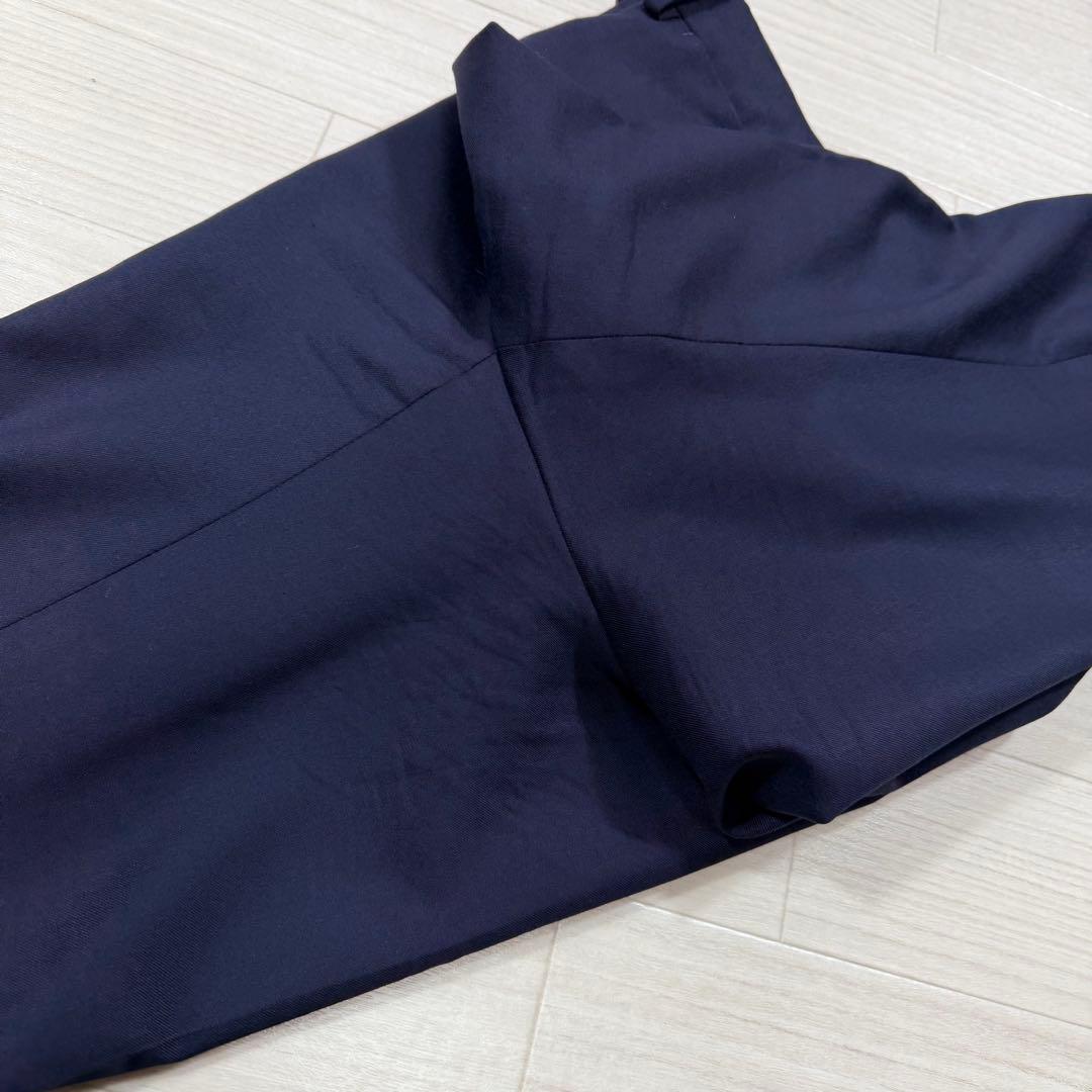 極美品 ユニバーサルランゲージ カノニコ 本切羽 ネイビー セットアップ L