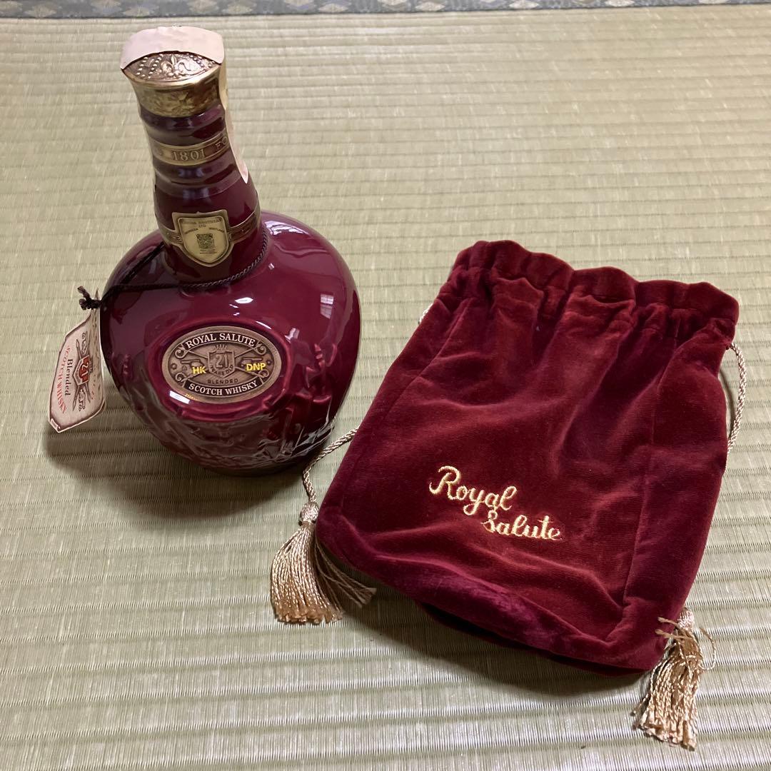 【未開栓】ロイヤルサルート 21年 陶器ボトル スコッチウイスキー