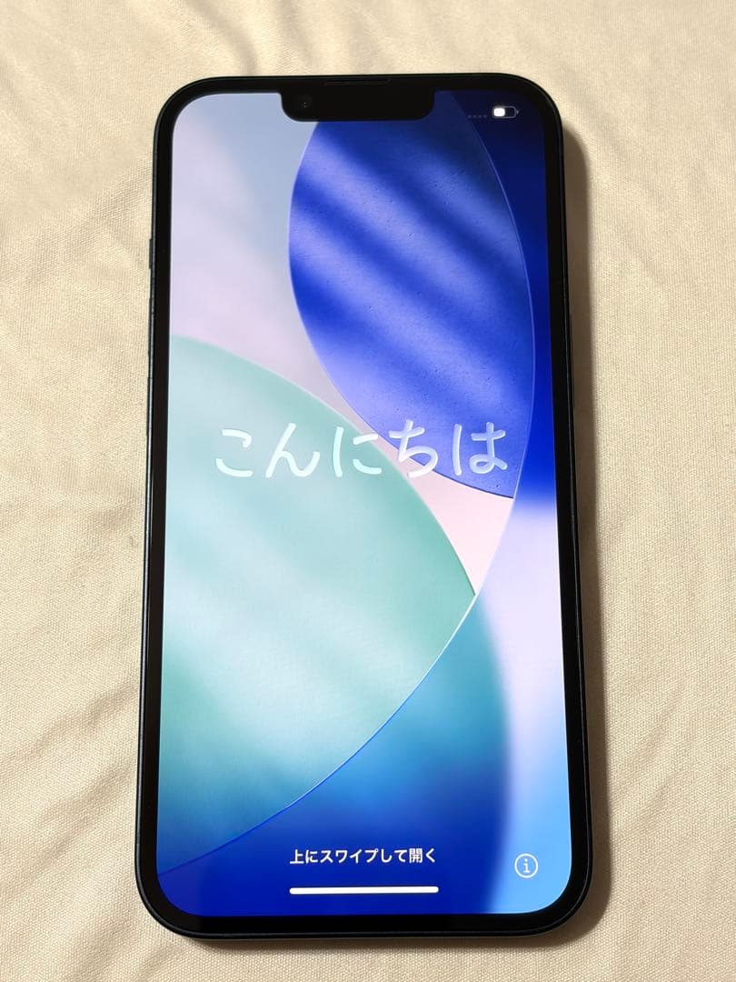 美品 Apple iPhone14ミッドナイト256GB,箱,ケーブル,おまけ付