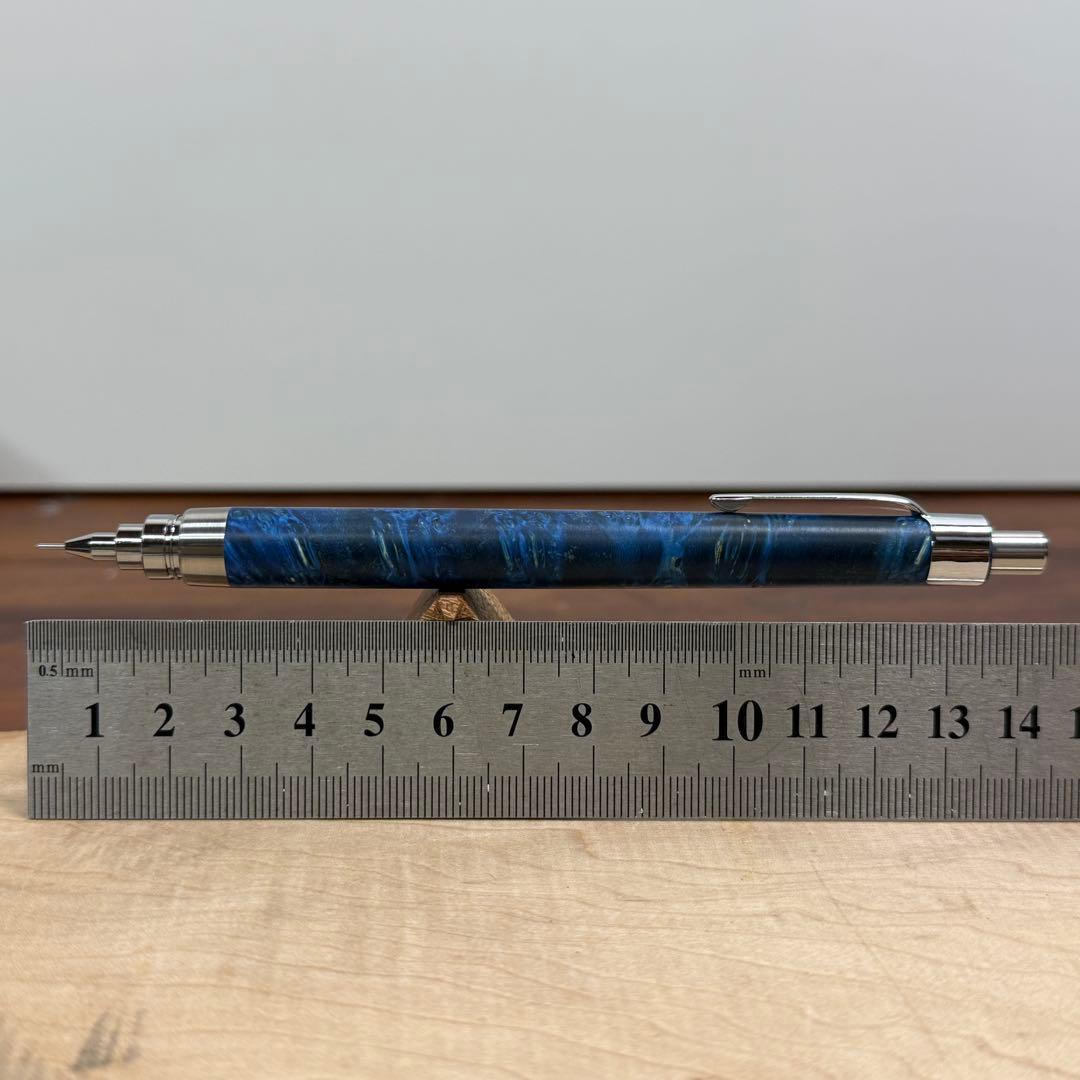 164メープルバールスタビ　木製シャーペン　最強低重心　ステンレス