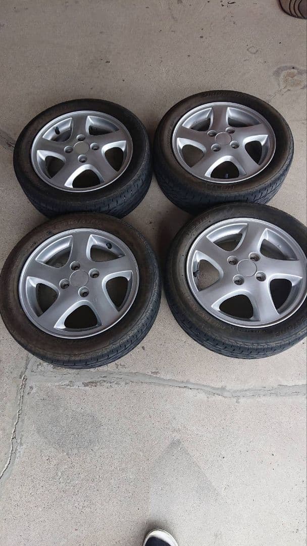 スバル純正ホイール4本セット14インチ ステラ R1 R2