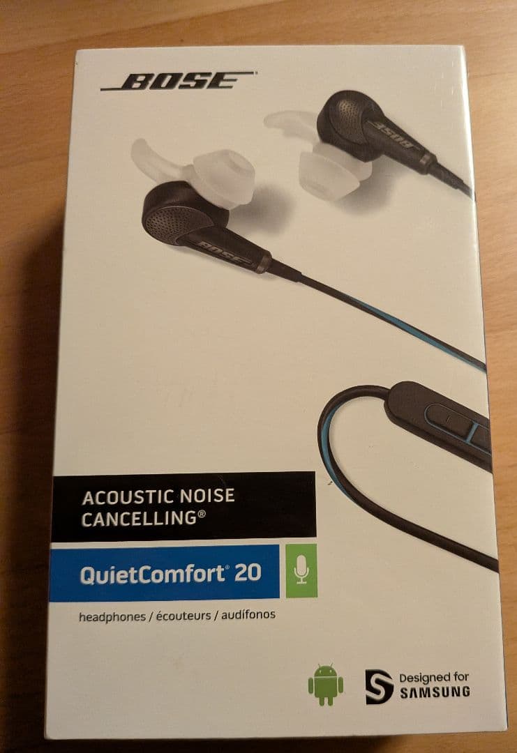 Boseノイズキャンセリング QuietComfort 20 イヤホン