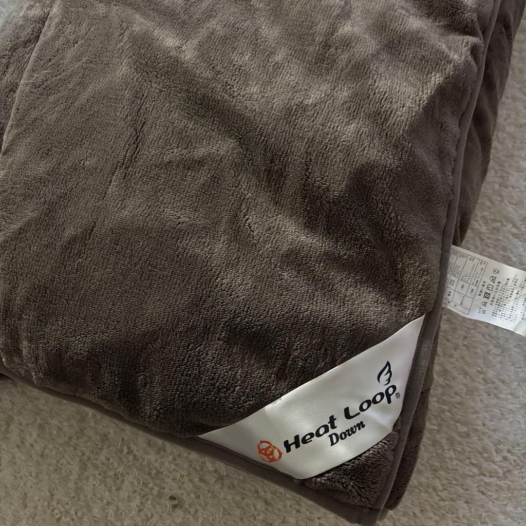 ヒートループ（Ｒ）羽毛入り掛け布団
