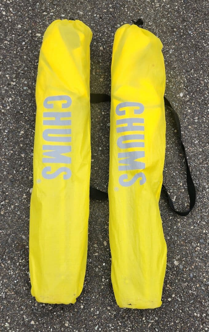 CHUMSチャムス×フリークスストア 別注 黄色アウトドアチェア2セット