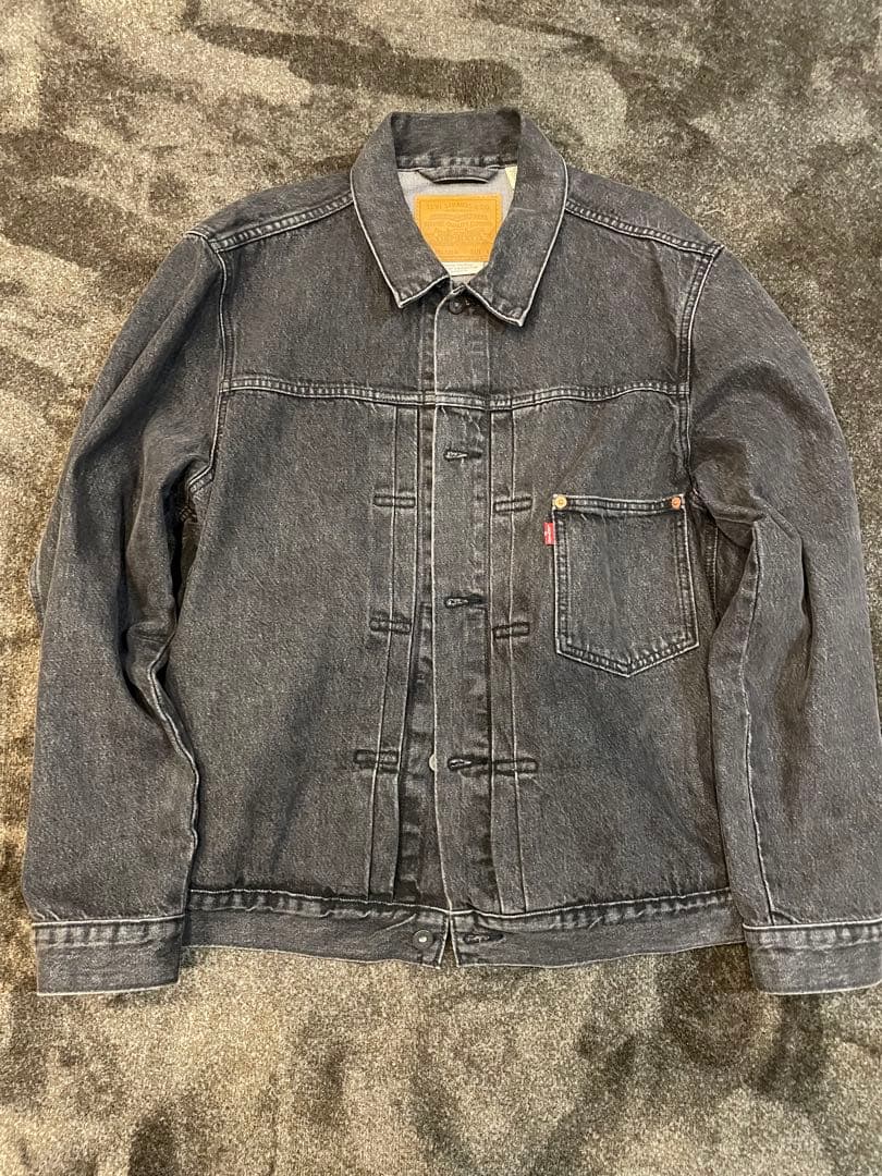 現行LEVIS TYPE-1 Denim Trucker Jacket ブラック
