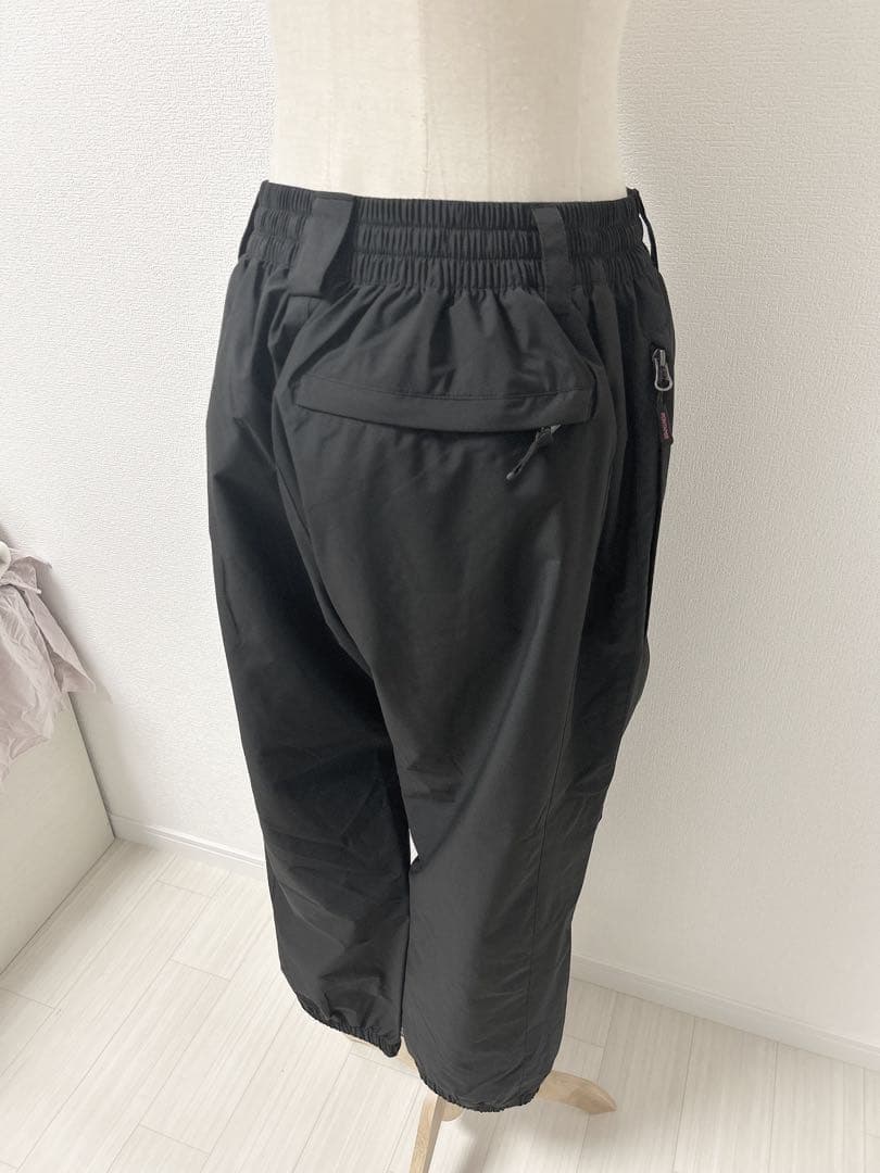 PONTAPES スノーボードウェア ユニセックス 上下セット 白 黒 グレー