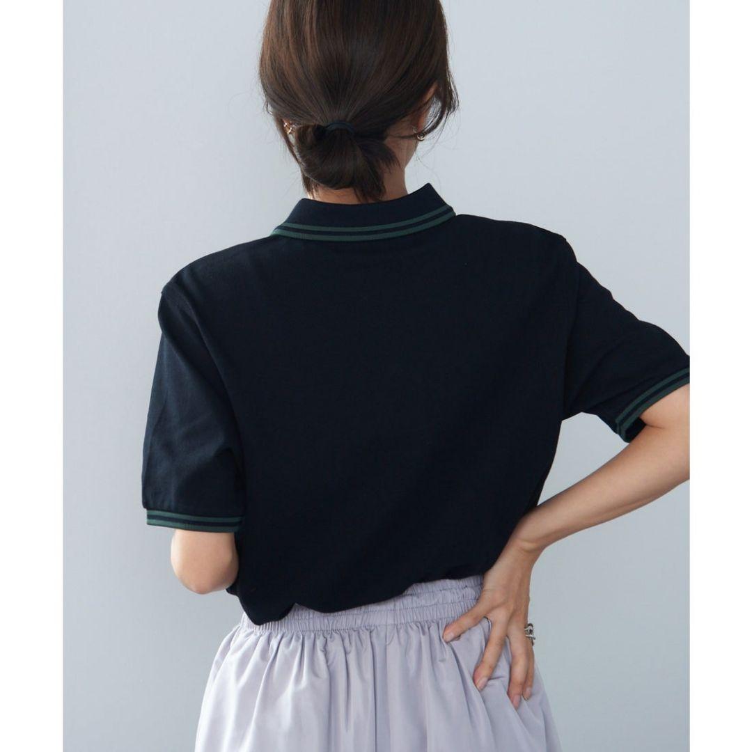 FRED PERRY 黒 ポロシャツ G3600 UK 12
