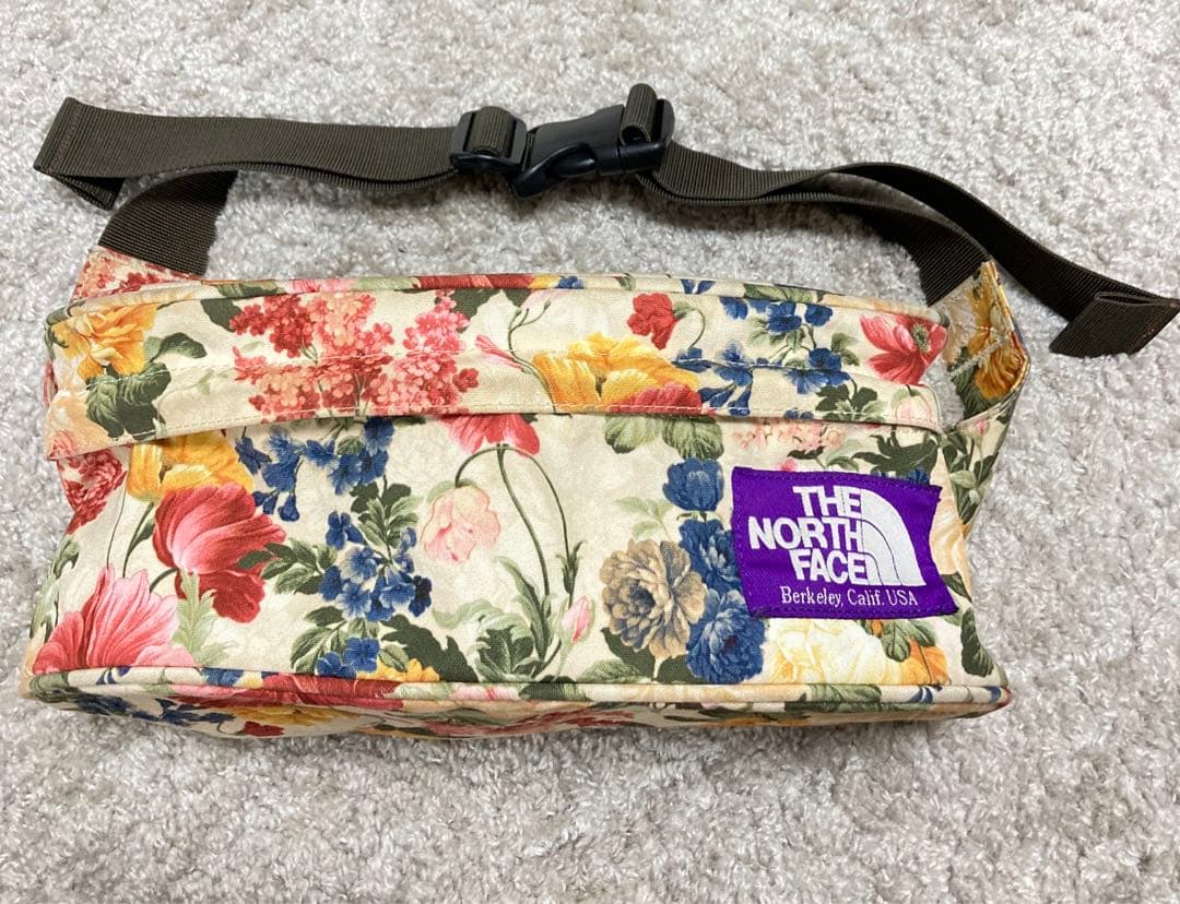 THE NORTH FACE PURPLE LABEL花柄ボディバッグ　送料無料