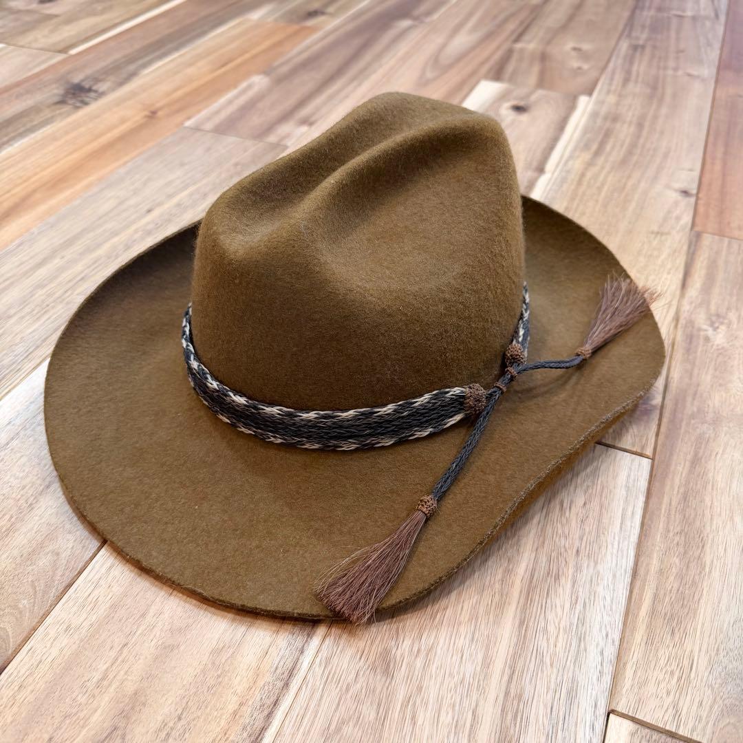 希少美品RRL Cowboy Hat イタリア製 7 3/4 テンガロン