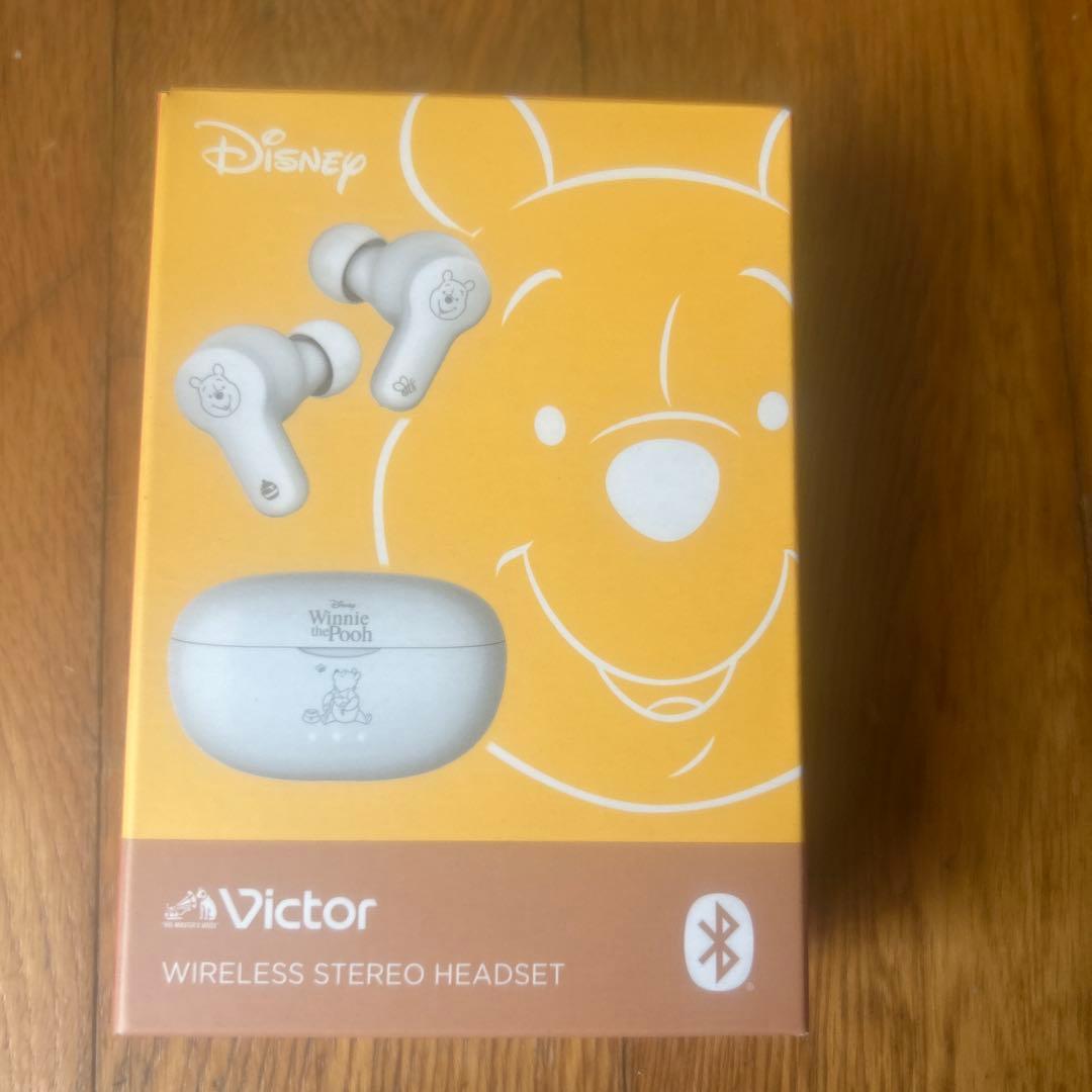 Victor HA-A20T-EW ワイヤレスイヤホン プーさん