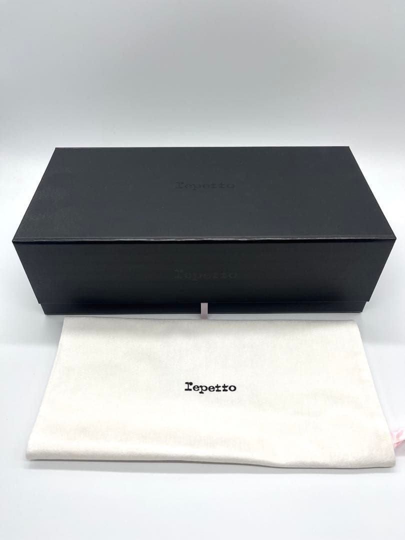 【新品未使用】Repetto フラットパンプス レオパード グレー 38