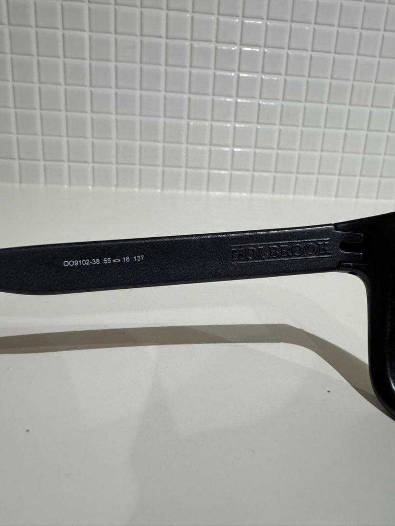 【美品】大人気 OAKLEY オークリー ホルブルック サングラス ダークグレー