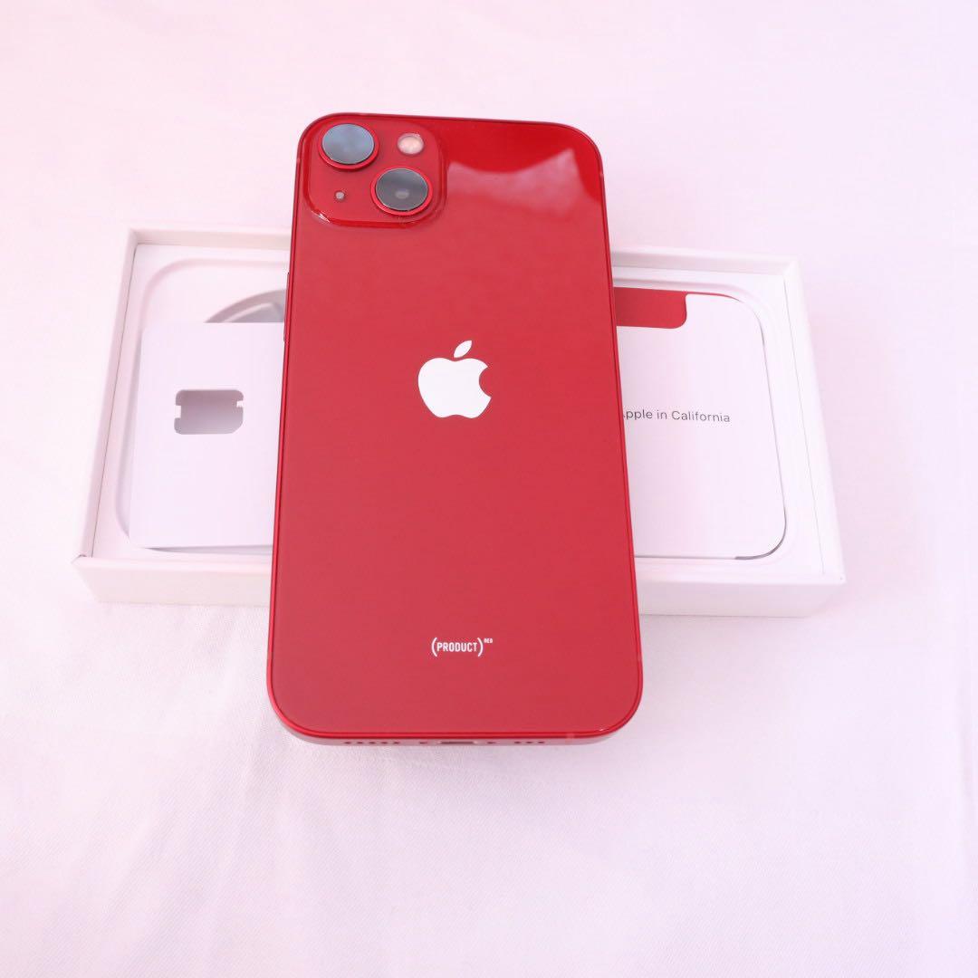 Apple iPhone 13 (バッテリー93% PRODUCT)赤128GB