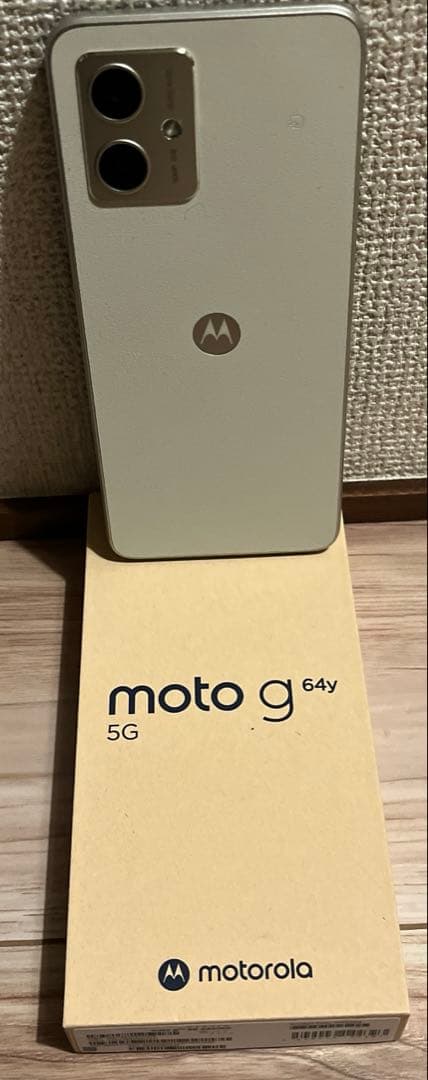 Motorola moto g64y 5G バニラクリーム 箱付き