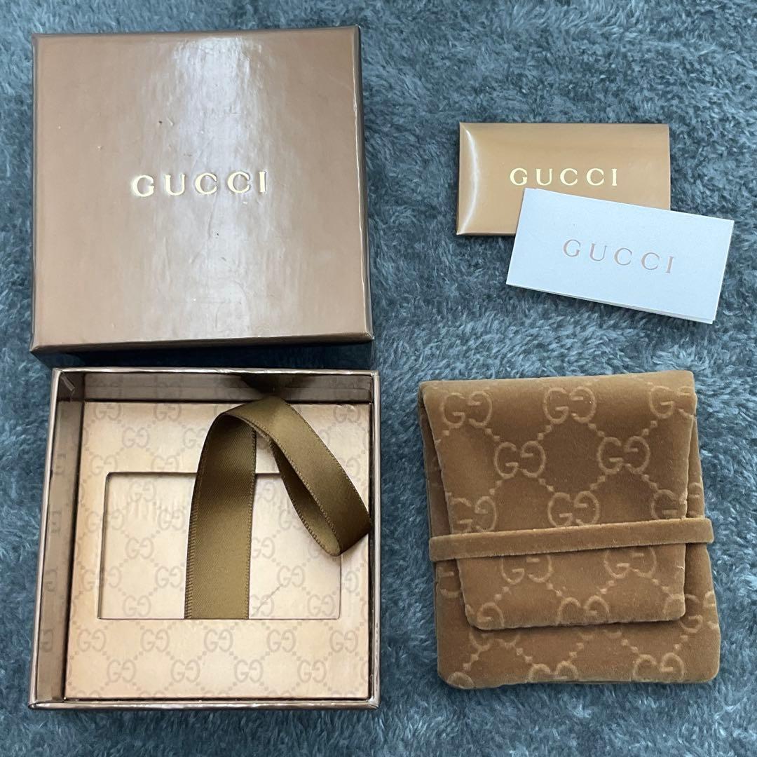 GUCCI グッチ ネクタイピン シルバー 箱 保存袋