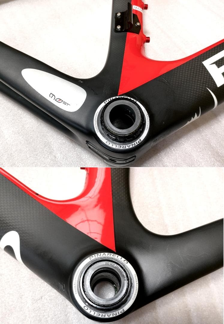 超軽量 50cm カーボンフレームセット ロードバイク 自転車 中古 700C