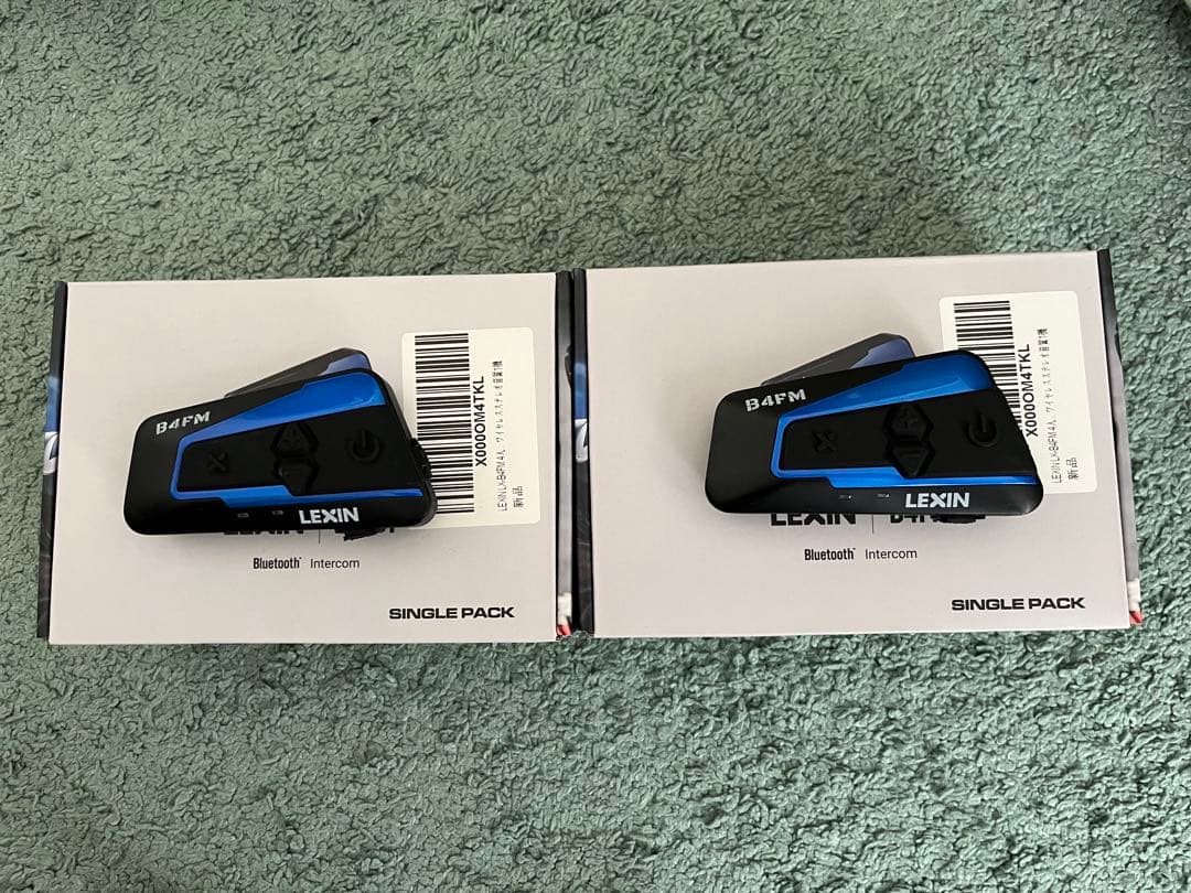LEXIN B4FM バイク用インカム 2個セット
