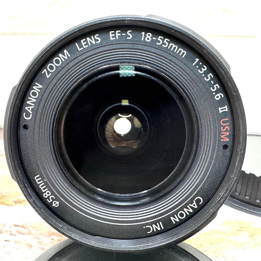 Canon EOS KISS X2 EF-Sレンズセット スマホ転送すぐ使えます