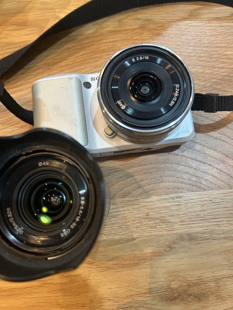 SONY NEX-3 ダブルレンズキット ミラーレス一眼 ホワイト Eマウント