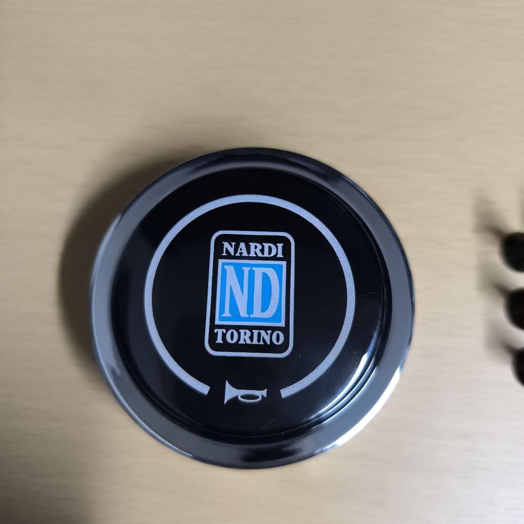 NARDIナルディタイプ　ステアリング ブラック350mm 　ディープ75mm