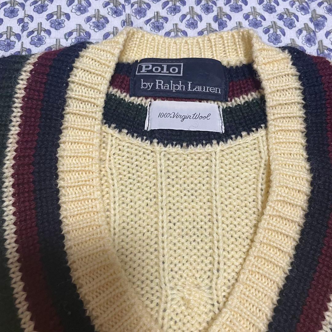 しらPolo Ralph Lauren 100% チルデンニット