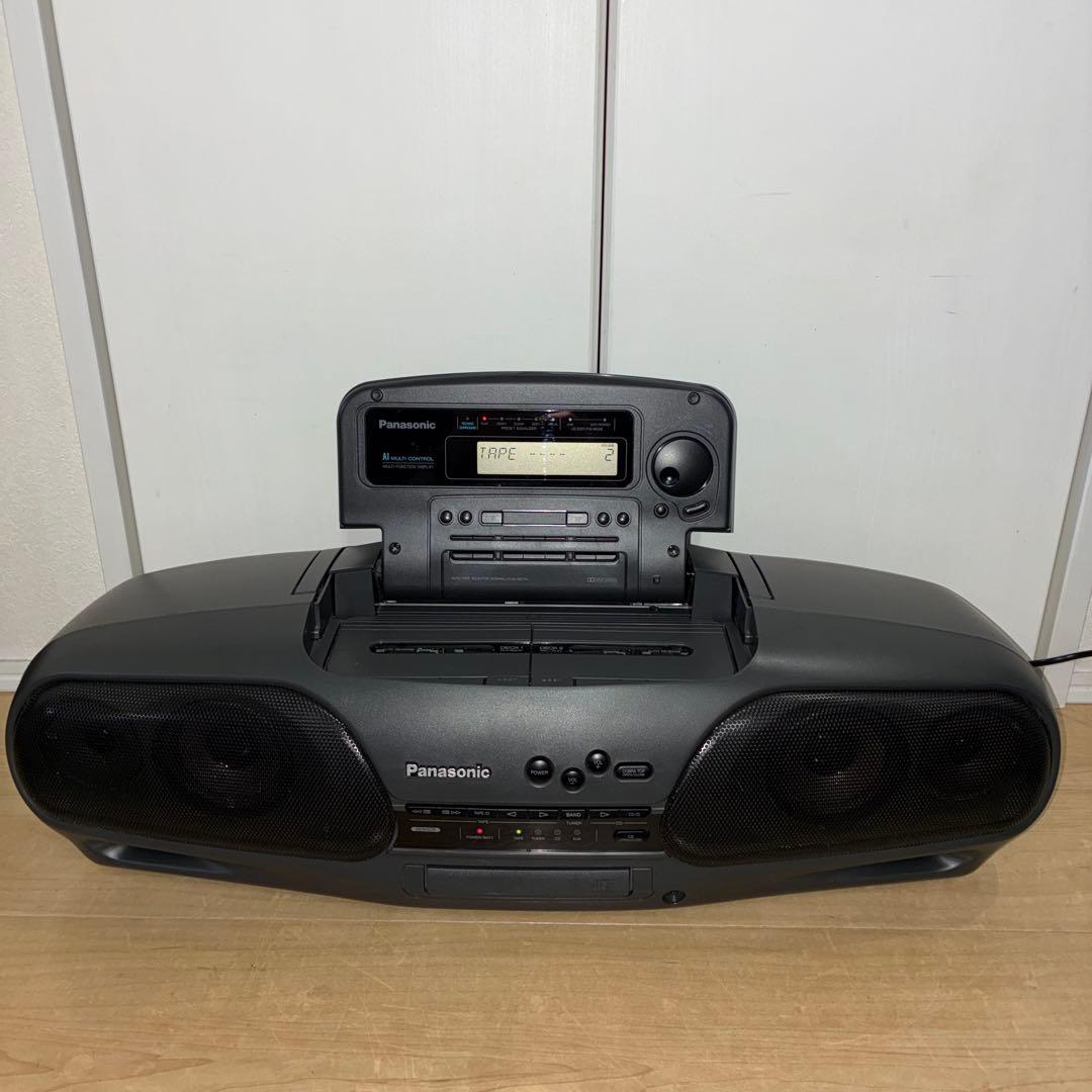 美品！パナソニック　コブラトップ搭載　CDラジカセ　RX-DT707 動作ok