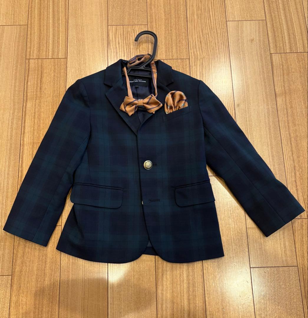 【グリーンレーベル】スーツセットアップ×シャツ×小物付き