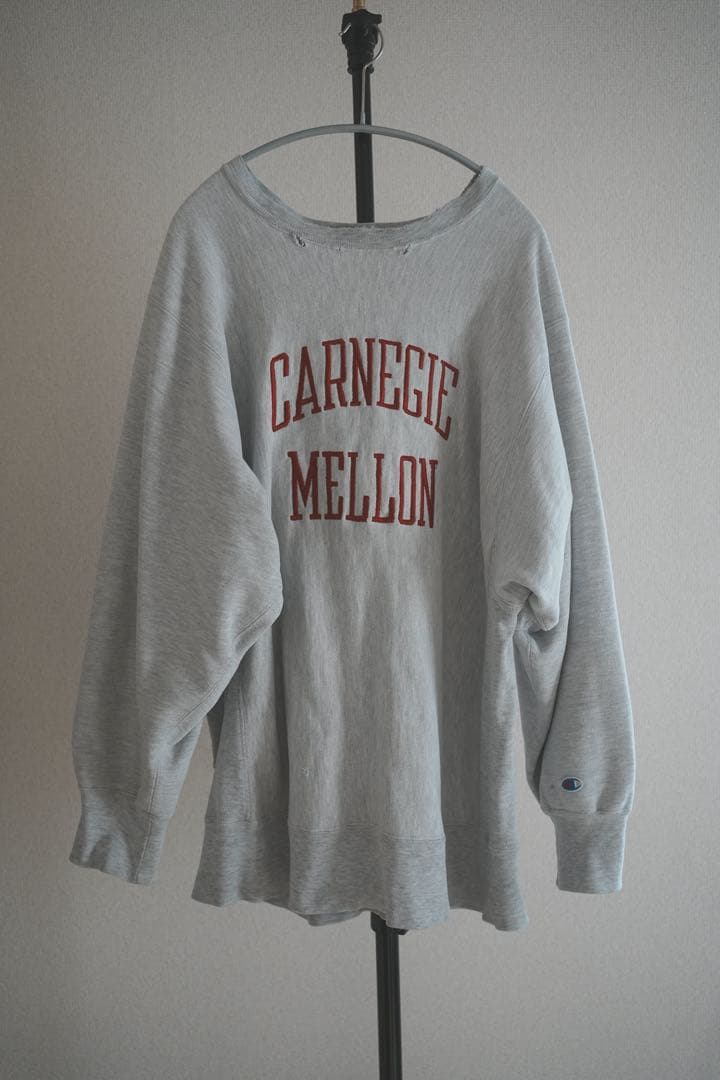 90s Champion リバースウィーブ スウェット 刺繍 USA製 XL